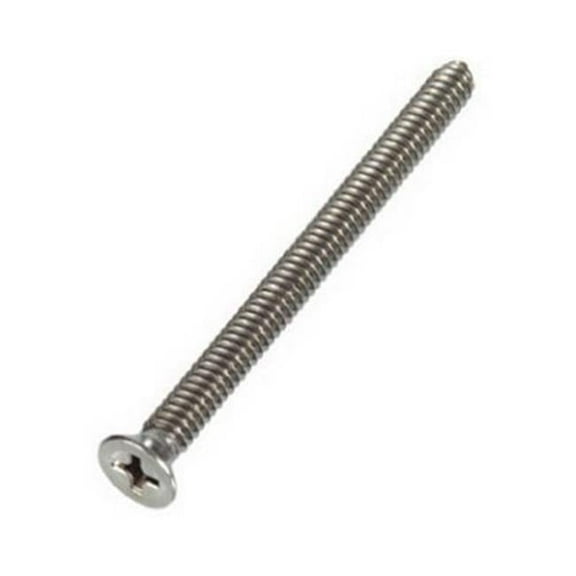 Hillman 825532 10-32 x 0.5 in. Phillips Flat Head Stainless Steel Machine Screw