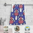 thumbnail image 5 of Cartoon Autumn Mushroom Hand Towels, Cute Kitchen Towel Ultra Soft and Absorbent,Decorative Fingertip Face Towel for Bathroom Hotel, 2 PCS, 28.3"x 14.4", 5 of 6