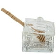 thumbnail image 1 of A&M Judaica & Gifts 56031 7 x 7 cm Crystal Honey Dish for Silver Pomegranate with Honey Dipper, 1 of 1