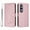 Pink, variant on Phone Case for Oneplus Nord Ce4 Lite 5g Rfid Blocking Pu Leather Magnetic Flip Folio Card Slots Holder Kickstand