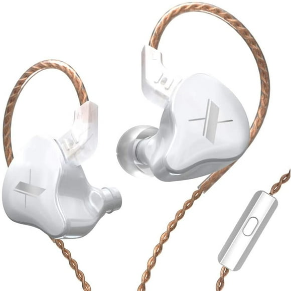 KZ EDX 1DD HiFi Earphone Headphone, Yinyoo EDX in-Ear Earbud with New 10mm Composite Magnetic Dynamic Driver Over Ear
