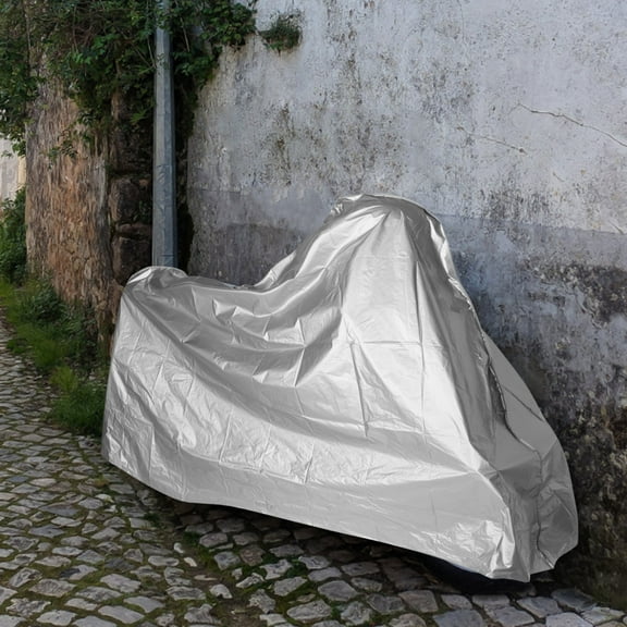 LABRIMP 1Set Moped Seat Cover Waterproof for Motorcycles and Bicycles 92.52X47.24X0.08in