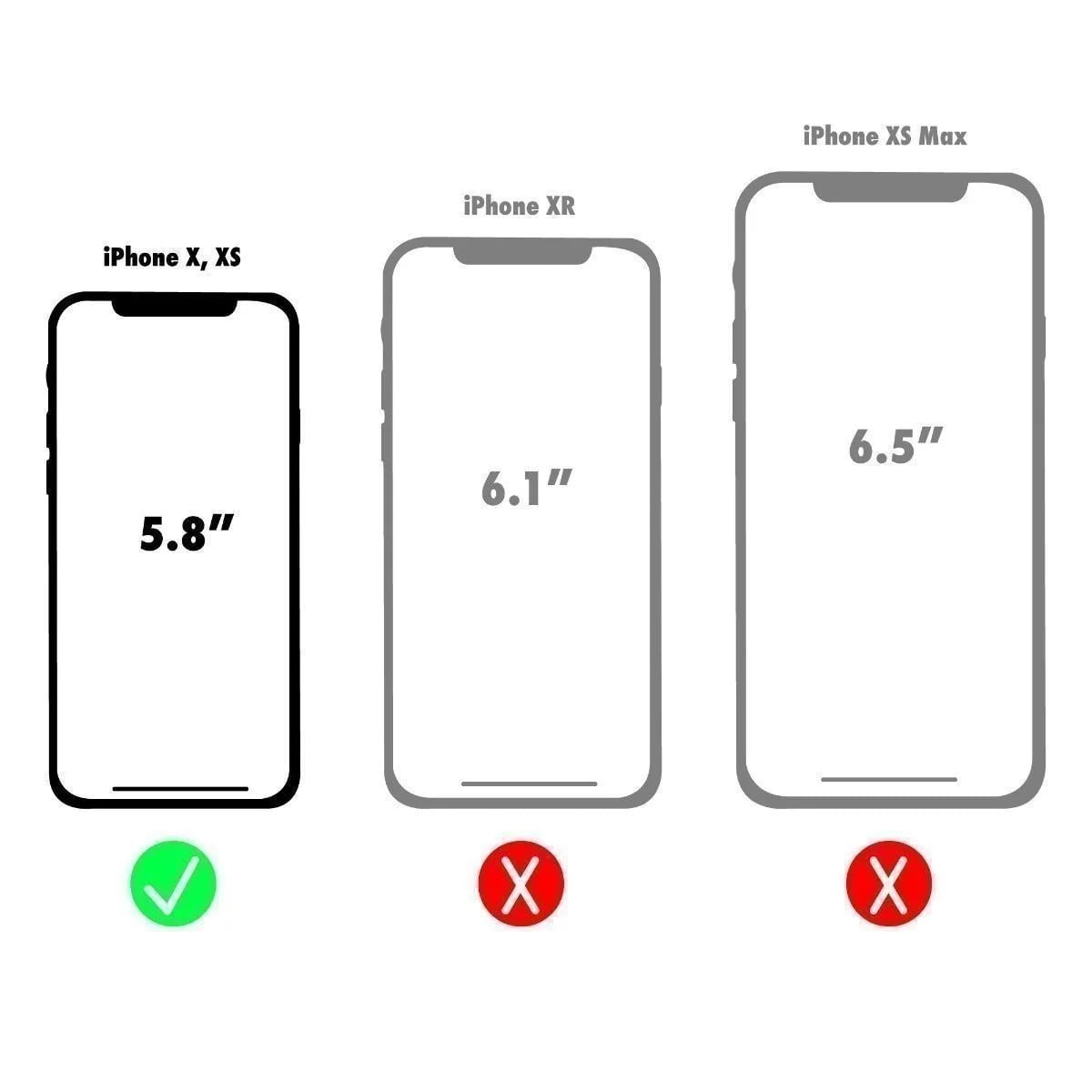 Verizon Slim Guard Series Case for Apple iPhone XS and X