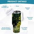 thumbnail image 4 of 30 oz Stainless Steel Tumbler Vacuum Insulated Leak Proof Stainless Steel Coffee Cup Water Bottles Big Black Cat, 4 of 9