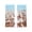 B, variant on Tarmeek 2 Pack 160x132CM Sunshade Curtain Light Filtering Window Shade for Summer Home Bedroom Living Room Decorative Printed Polyester Rod Pocket