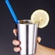 thumbnail image 5 of Naiovety Taza de café Taza de té de agua de metal Contenedor de bebidas Soporte apilable a prueba de herrumbre Adultos Camping Senderismo Oficina Plata Type3 NO3 Naiovety HA010590-03, 5 of 6
