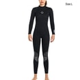 thumbnail image 2 of Sonducket Traje de buceo Trajes de baño a prueba de frío de alta eficiencia Traje de neopreno Cuello clásico Deportes acuáticos Mujer Negro L, 2 of 6