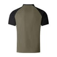 thumbnail image 4 of Homeyce Henley Short Sleeve T-Shirt for Men Crewneck Buttons Shirts Raglan Short Sleeve T-Shirt Basic Casual Classic Tee Shirts,Gray 2XL, 4 of 5