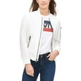 thumbnail image 1 of Levi’s Women’s Zip-Detail Bomber Jacket, White/XS, 1 of 5