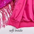 thumbnail image 6 of EnJoCho Girls Zip up Sequins Tassel Jackets Long Sleeve Sparkly Fashion Coats Kids Cute Ribbed Cuf𝖿s School Tops Clothes, 6 of 6