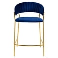 thumbnail image 6 of TOV Furniture Padma Upholstered Counter Stool - Set of 2, 6 of 8