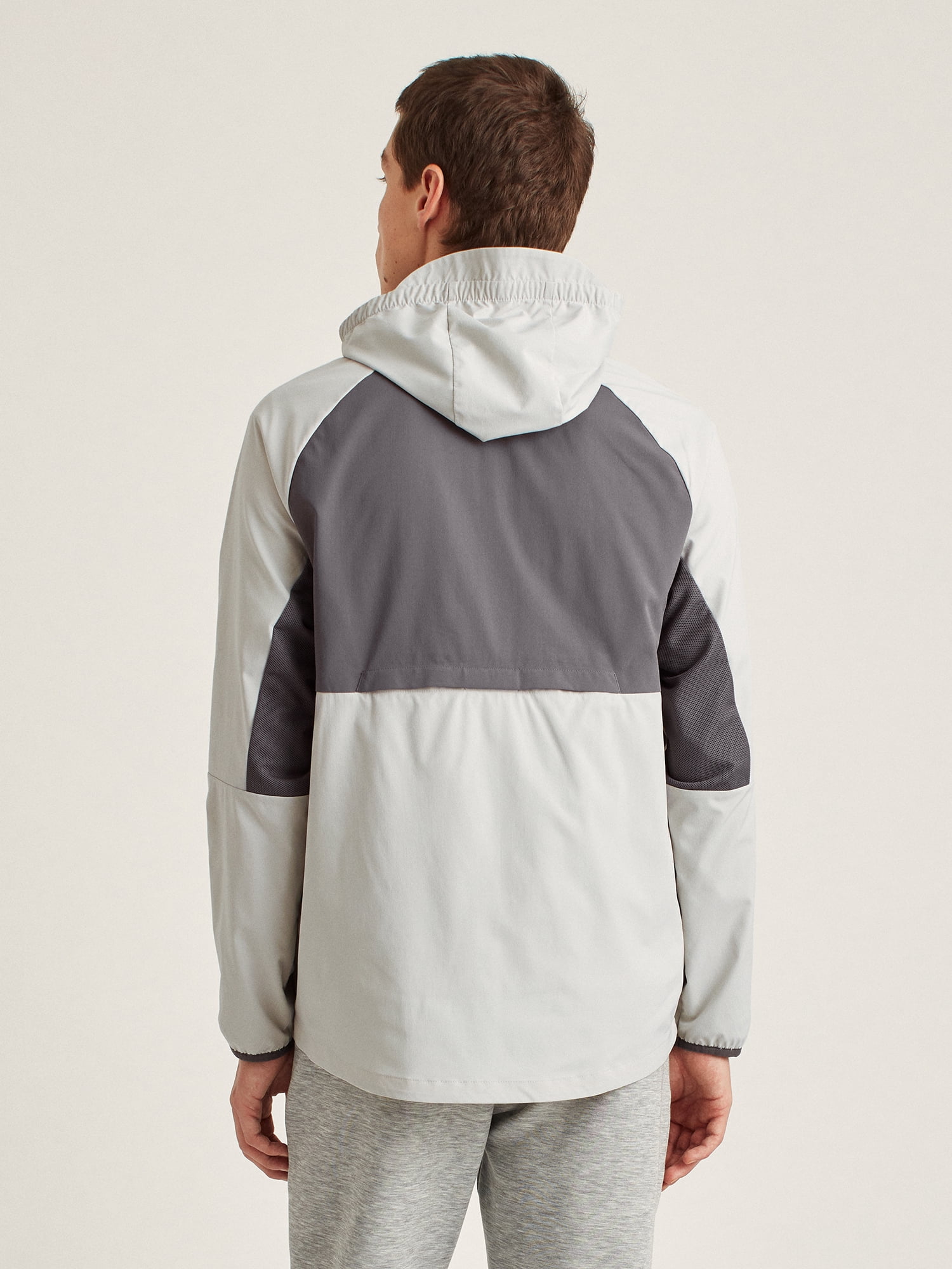 Bonobos Fielder Men's and Big Men's Packable Mixed Media Jacket, Up to 3XL