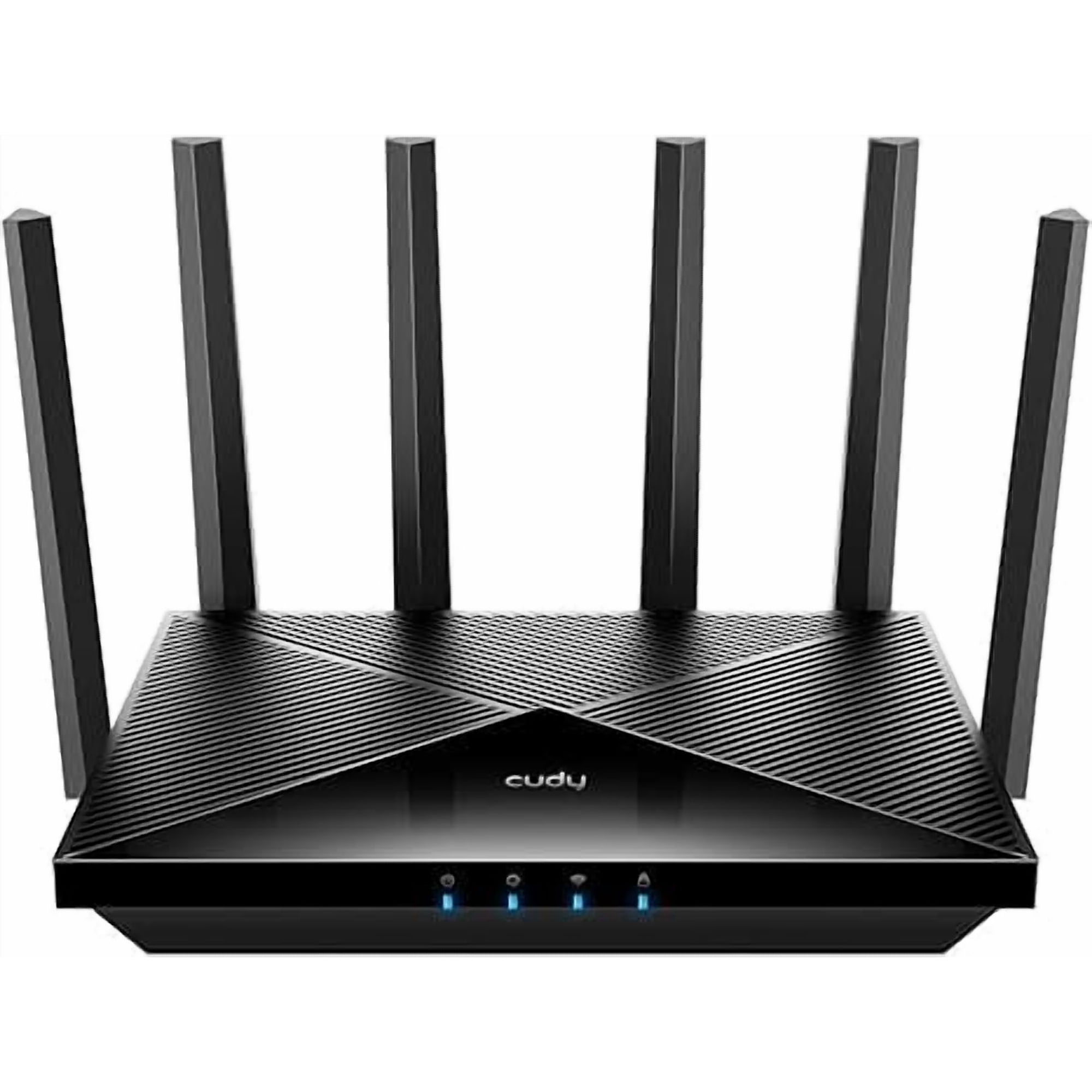 Cudy - BE6500 WiFi 7 Router Dual Band Gaming Router, 2.5G WAN Port, 6500Mbps, VPN, APP Supported - Black
