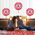 thumbnail image 5 of PMU Valentine's Day Only Hearts 18in Mylar-Foil Balloons (10/pkg) Pkg/1, 5 of 7