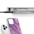thumbnail image 3 of Funda para iPhone 15 Pro ZERODAMAGE SAHARA CASE Mármol Morado, 3 of 6
