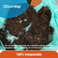 thumbnail image 2 of CLEANHOME 100 Counts Compostable Trash Bags 13-Gallon 49.2L Biodegradable Kitchen Scrap Waste Bag Outdoor, 2 of 7