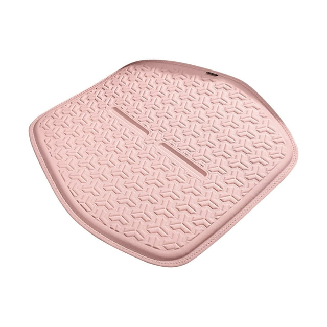 Yhmxh Cojín para asiento de coche, cojín de gel de verano, cojín ventilado, cojín de asiento de seda helada, funda de cojín de asiento con ventilador refrescante