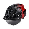 thumbnail image 1 of LOVIVER Bike Helmet Modern Bicycle Helmet for Skateboarding Commuting Inline Skating Black Red, 1 of 8