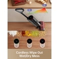 thumbnail image 4 of Dreame H12 Pro Cleaning Bundle Wet Dry Vacuum Cleaner, Cordless Wet Dry Vacuum for Hard Floor, Auto Self-Cleaning, Edge to Edge Cleaning with Hot Air Drying, Smart Messes Detection, Black, 4 of 6