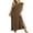 05-Army Green, variant on JWD Women Summer Round Neck Casual Loose Split Wrinkle-Free Long Maxi Vacation Dress with Pockets Black L