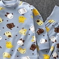 thumbnail image 4 of masbird Kids Toddler Boy Girl Pajamas Pj Set Long Sleeve Snug Fit Soft & Cozy Sleepwear Loungewear 2-Pack 6-12 Months 12-24 Months 2t 3t 4t 5t 6t 7t 8t 9t Children(Light Blue,6-12 M), 4 of 4