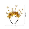 thumbnail image 2 of OUNONA Serre-Tête Nouvel An Lot de 1 pour Autres Occasions, 2 of 5