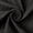 Black, variant on Pre Quilted Fabric Double Faced Thick Brushed Cotton Polyester Broadcloth With Interfacing & Batting - Black (1 Yard)