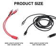 thumbnail image 3 of Efficient Charging Solution Charging Cord Male Type C to Male Type C and USB 5Pin Port Data Sync Cable Fast Charging, 3 of 9