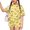 Yellow, variant on Girls' Clothing Sets Summer Outfits Size 7-8 Cute Funny Cartoon Animal Print Two Piece Outfits Lounge Set Casual Short Sleeve Tee Top and High Waist Shorts Clothing Sets Dark Green 2-3 Years