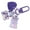 Purple, variant on Compact Candy Keychain Accessory Bag Ornament Portable Key Chain Bag Dangler