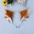 thumbnail image 2 of Luiyenes Girl Girl Ears Furry for Plush Cat Headwear Accessory Party Cam Headband, 2 of 2