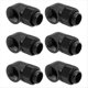 thumbnail image 1 of 6 Conectores Extensores de Rosca Macho A Hembra G1/4 de Pulgada, Conector Adaptador Giratorio de 90° para Refrigeración Líquida de Computadora., 1 of 5
