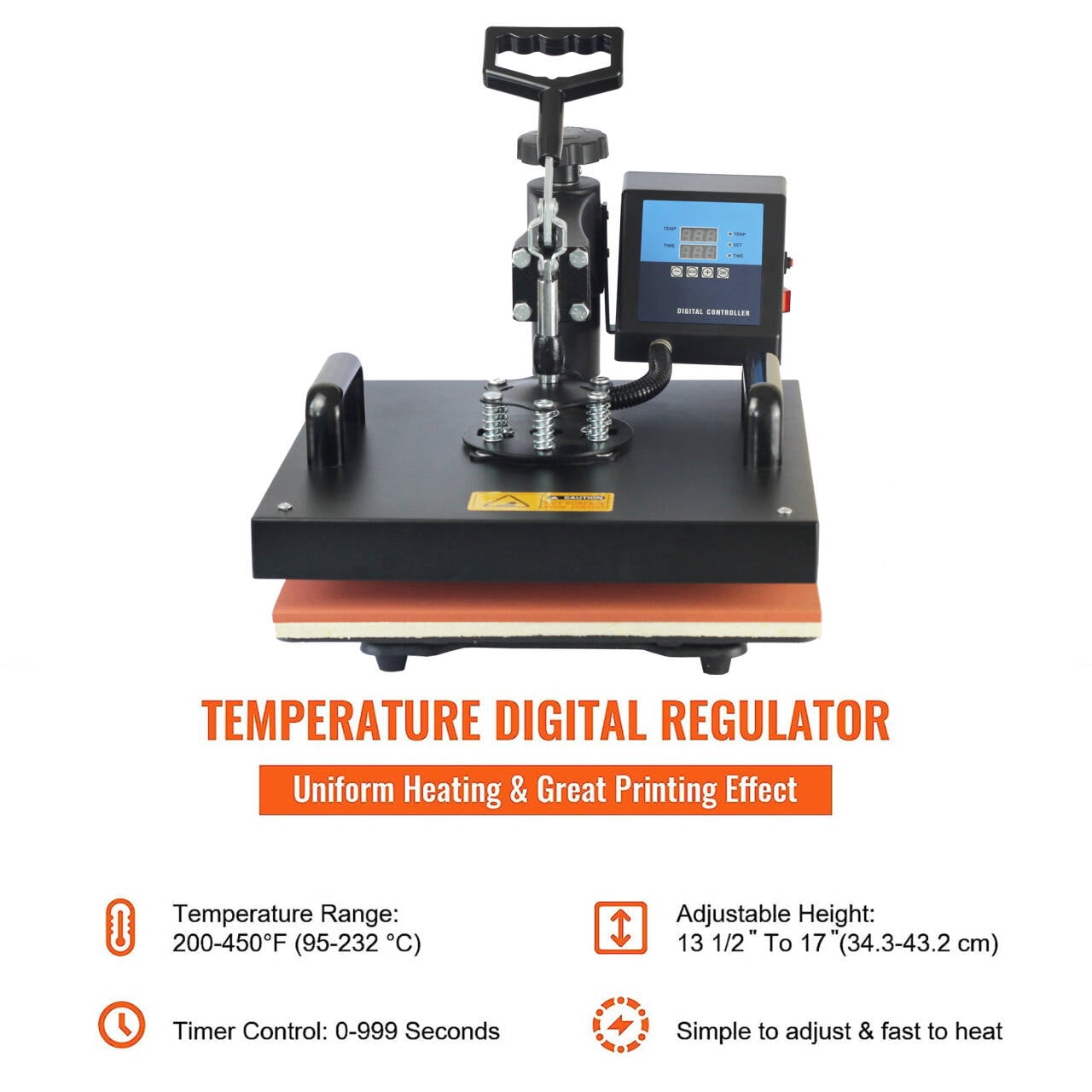 SHUOHAObrand Cheap 38*38CM 8 in 1 Combo Heat press Machine Sublimation Printer 2D Heat Transfer Machine for Cap Mug Plate Tshirts CE Approved