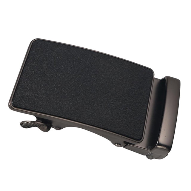 Hebilla de cinturón de cuero con trinquete automático de aleación de metal de moda de negocios para hombres deslizante 03