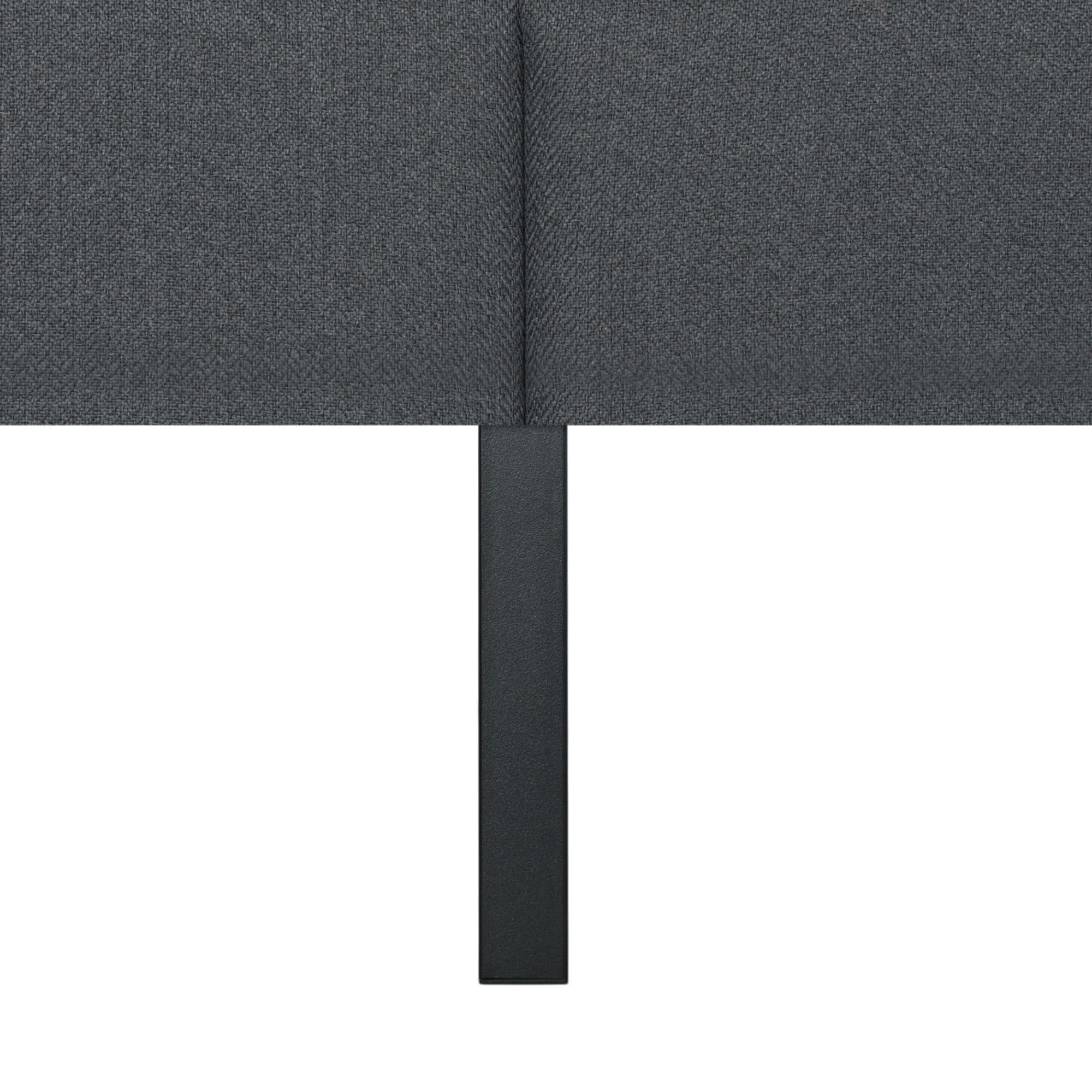 Gewnee Full Size Bed Frame,Linen Platform Bed with Upholstered Button Headboard,Modern Bedroom Furniture with Wood Support,No Box Spring Needed,Dark Grey