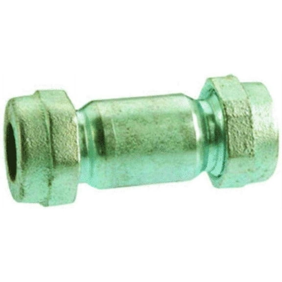 Mueller Industries Compression Coupling 160-004HC - Galvanized Steel - 3/4 In. x 4 In.
