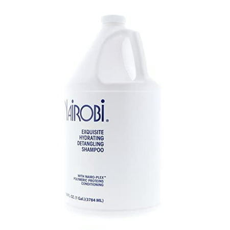 Nairobi Exquisite Hydrating Detangling Shampoo for Unisex, 128 Ounce