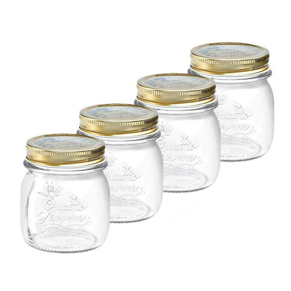 Bormioli Rocco Quattro Stagioni Jar - .15L // 5 oz - 4pc set