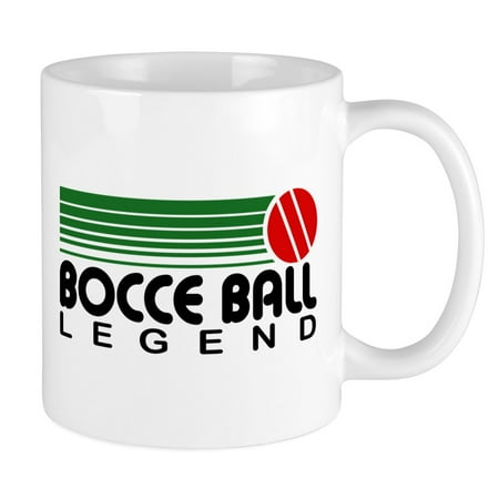 

CafePress - Bocce Ball Legend Mug - Ceramic Coffee Tea Novelty Mug Cup 11 oz
