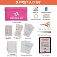 thumbnail image 4 of Kit de emergencia para coche THINKWORK para adolescente y mujer, color rosa, 4 of 7