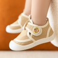 thumbnail image 5 of Siilsaa Toddler Shoes Sneakers Breathable Mesh Walking Shoes Hook and Loop Cartoon Non-Slip Rubber Sole Toddler Crib First Walker Shoes Coffee,9, 5 of 8