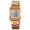 rose gold, variant on Mens Watches Digital Watch for Men Womens, Stainless Steel Rectangle Watches for Men, Men's Wristwatch Waterproof