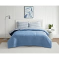 thumbnail image 2 of Bco Home 4 Piece Cooling Bedding Set Navy Twin/XL, 2 of 8