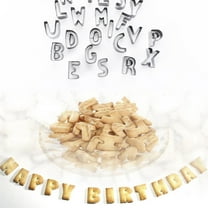 26Pcs Alphabet Cookie Cutters Set - 1 Inch A to Z Stainless Steel Letter Cutters for Baking, Fondant, Dough, Biscuits - Complete Uppercase Letter Molds for Cake Decorating