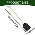 thumbnail image 2 of Clearance!TAKTUK Tools,Sturdy Leather Fly Swatter for Indoors Heavy Duty Flyswatter With Wooden Handle Fly Swatters With Hanging Rope,Home Essentials, 2 of 8