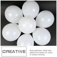 thumbnail image 3 of KAKOWELY Kit de 100 globos de látex blanco de 10 pulgadas para fiestas y bodas, ideal para fiestas temáticas blancas., 3 of 5