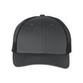 thumbnail image 1 of Richardson Low Pro Trucker Cap, M-L, Charcoal-Black, 1 of 3