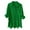 Green, variant on felwors Women Plus Size Button Down Shirts Long Roll Up Sleeve V Neck Collared Casual Blouses Oversized Shirt Tops Green, L