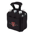 thumbnail image 1 of Picnic Time Six Pack - Noir (Tech Texas Raiders Rouges) Impression Numérique, 1 of 1