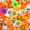 thumbnail image 4 of Regalo para niños de Halloween, 50 piezas de bolas hinchables de Halloween con temática de Halloween, bolas de ojos espeluznantes de alta capacidad, 4 of 8